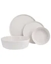 Porland Chopin 4pc Place Setting With Serving Bowl
