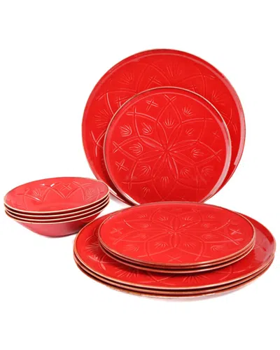 PORLAND PORLAND CHRISTINA 12PC DINNERWARE SET