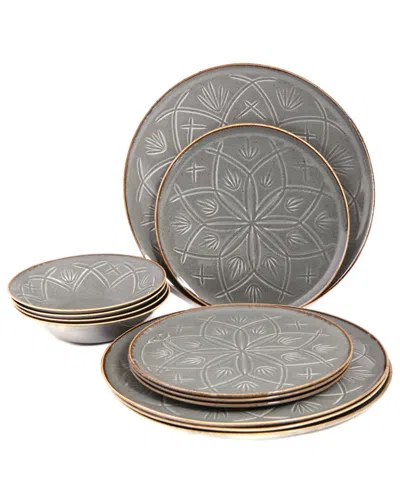 PORLAND PORLAND CHRISTINA 12PC DINNERWARE SET