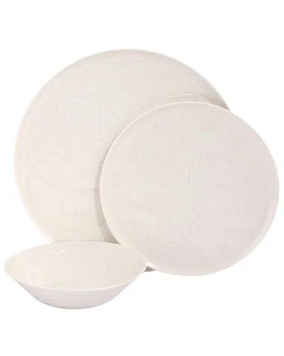 PORLAND PORLAND CHRISTINA 3PC PLACE SETTING