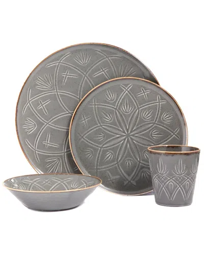 PORLAND PORLAND CHRISTINA 4PC PLACE SETTING