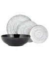 Porland Natura 4pc Place Setting With Serving Bowl