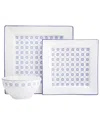 Porland Blue Passion 3-piece Place Setting Set