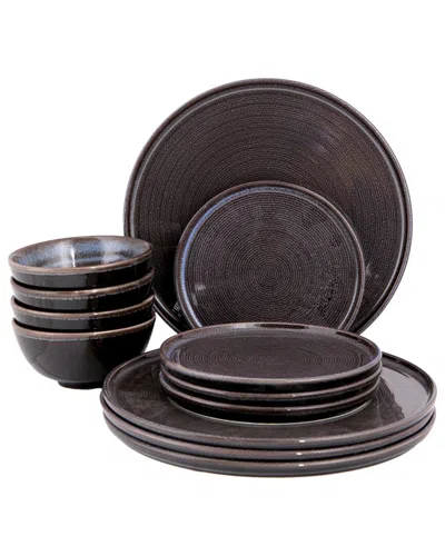 PORLAND PORLAND ROCK 12PC DINNERWARE SET