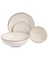 Porland Seasons 4pc Place Setting With Serving Bowl