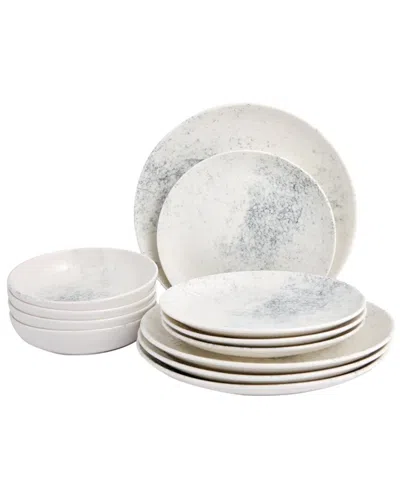 PORLAND PORLAND SMOKY 12PC DINNERWARE SET