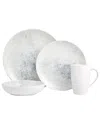 Porland New Age Smoky 4-piece Place Setting Set