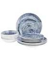 Porland Vortex 12-piece Dinner Set