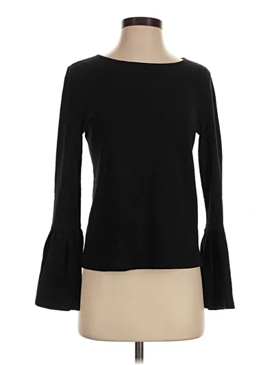 Pre-owned Porridge 3/4 Sleeve T-shirt In Black