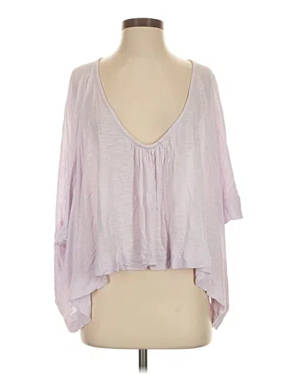 Pre-owned Porridge 3/4 Sleeve T-shirt In Pink
