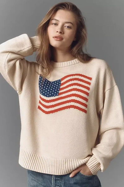 Porridge Americana Pullover Jumper In Multicolor