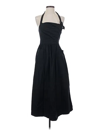 Pre-owned Porridge Casual Dress In Black