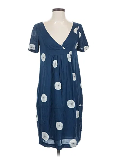 Pre-owned Porridge Casual Dress In Blue
