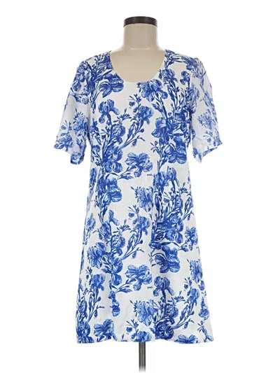 Pre-owned Porridge Casual Dress In Blue