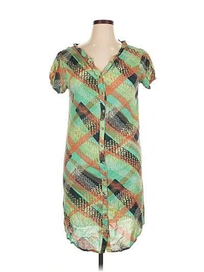 Pre-owned Porridge Casual Dress In Green