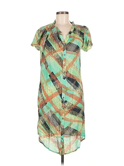 Pre-owned Porridge Casual Dress In Green