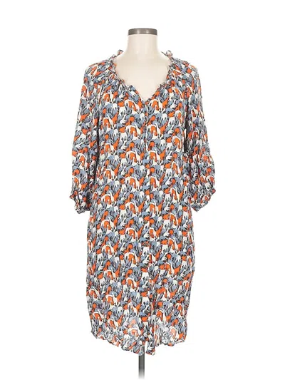 Pre-owned Porridge Casual Dress In Orange