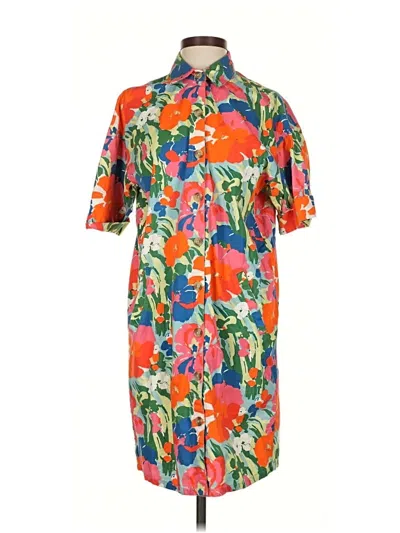 Pre-owned Porridge Casual Dress In Orange