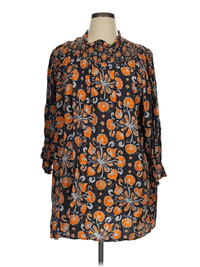 Pre-owned Porridge Casual Dress In Orange