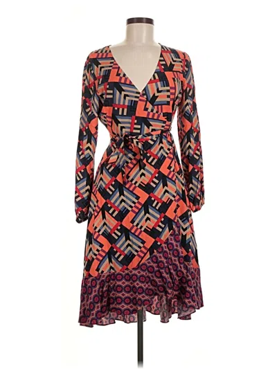 Pre-owned Porridge Casual Dress In Orange