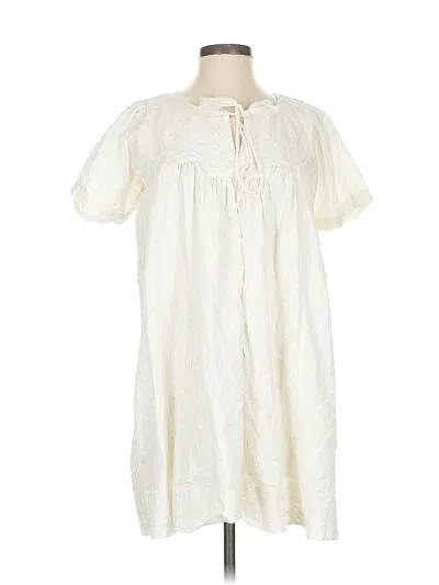 Pre-owned Porridge Casual Dress In White