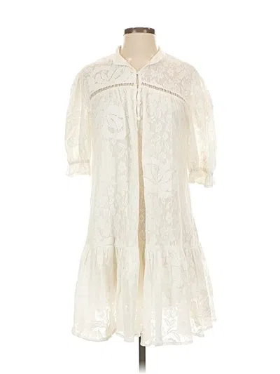 Pre-owned Porridge Casual Dress In White
