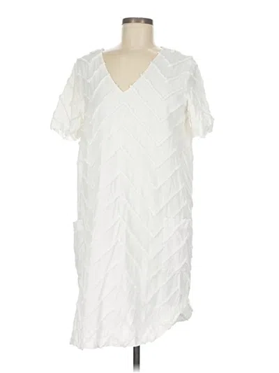 Pre-owned Porridge Casual Dress In White