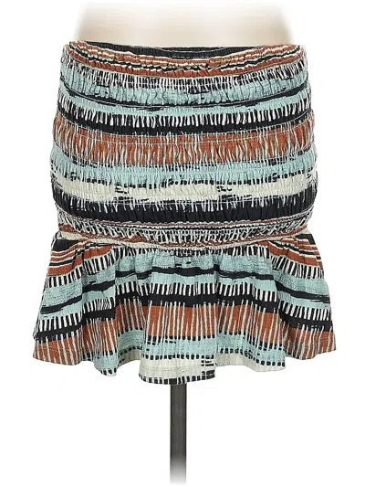 Pre-owned Porridge Casual Skirt In Blue