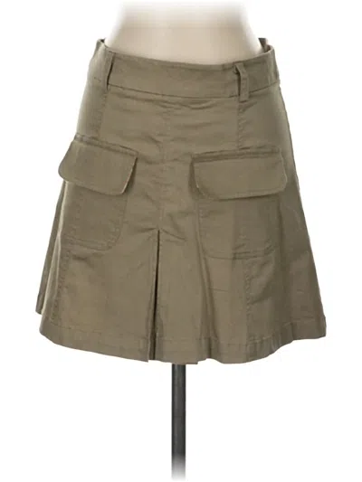 Pre-owned Porridge Casual Skirt In Tan