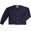 Porridge Knitwear Women's Blue Cashmere Lucy Cardigan - Navy In Blue