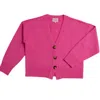 Porridge Knitwear Women's Cashmere Lucy Cardigan - Pink In Pink