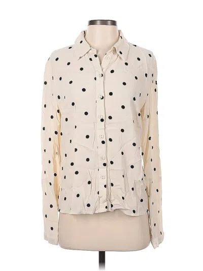 Pre-owned Porridge Long Sleeve Blouse