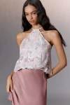 Porridge Prue Sequin Halter Top