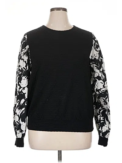 Pre-owned Porridge Pullover Sweater In Black