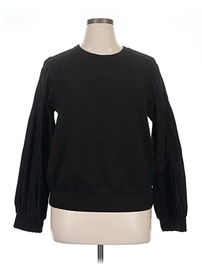 Pre-owned Porridge Pullover Sweater In Black
