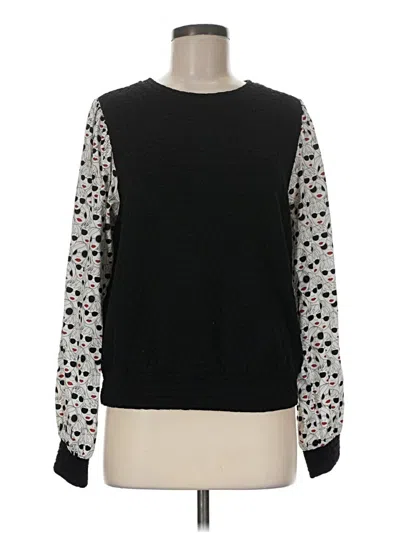 Pre-owned Porridge Pullover Sweater In Black