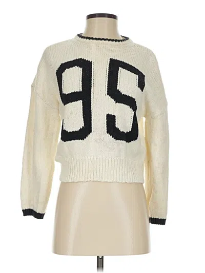 Pre-owned Porridge Pullover Sweater In Ivory