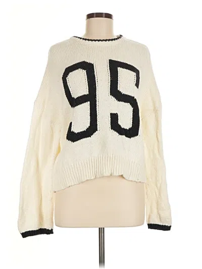 Pre-owned Porridge Pullover Sweater In Ivory