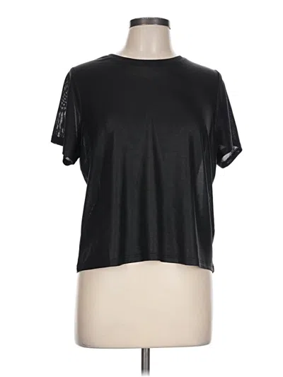 Pre-owned Porridge Short Sleeve T-shirt In Black