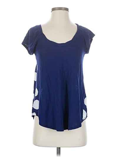 Pre-owned Porridge Short Sleeve T-shirt In Blue