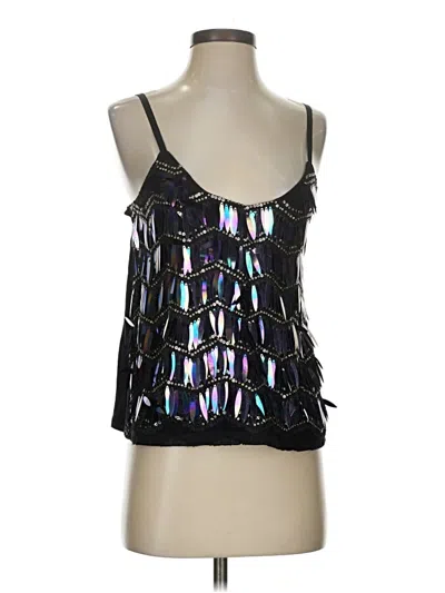 Pre-owned Porridge Sleeveless Blouse In Black