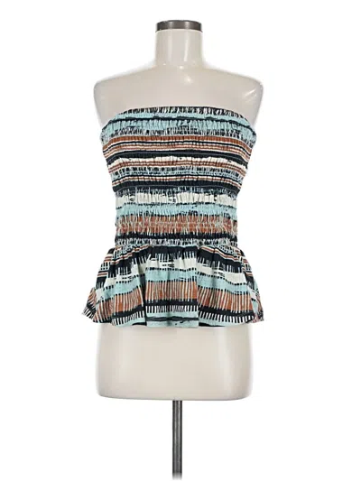 Pre-owned Porridge Sleeveless Blouse In Blue