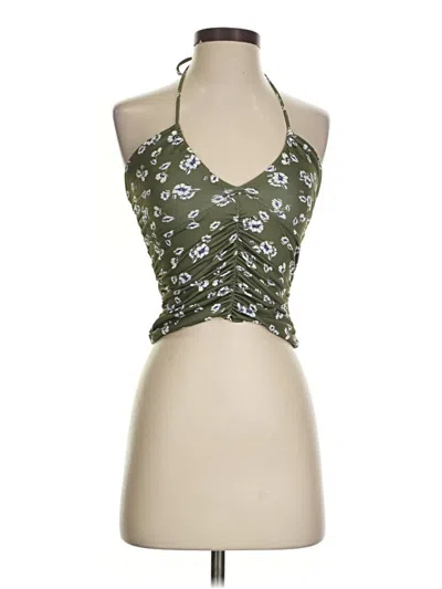 Pre-owned Porridge Sleeveless Blouse In Green