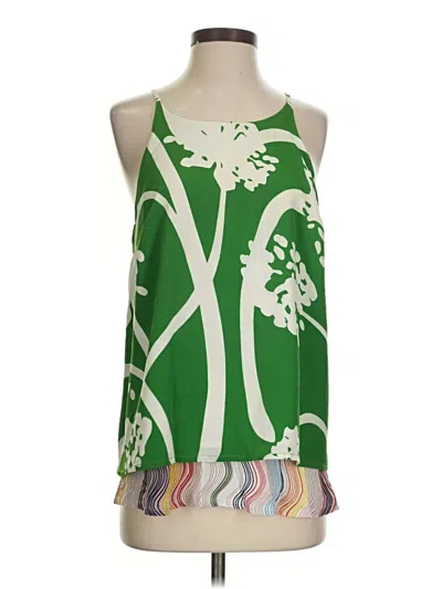 Pre-owned Porridge Sleeveless Blouse In Green