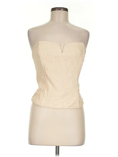 Pre-owned Porridge Sleeveless Blouse In Ivory