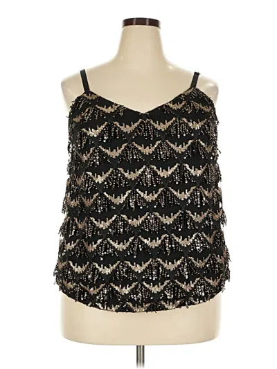 Pre-owned Porridge Sleeveless Top Black Sweetheart Neckline Tops