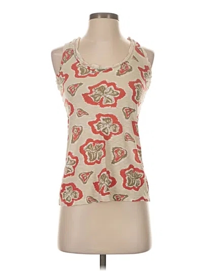 Pre-owned Porridge Sleeveless Top Ivory Halter Neckline Tops