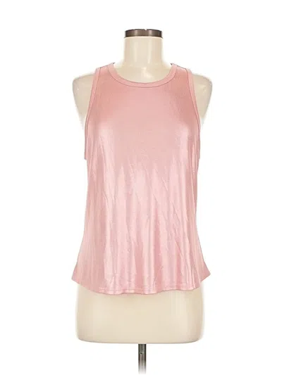 Pre-owned Porridge Sleeveless Top Pink Halter Neckline Tops