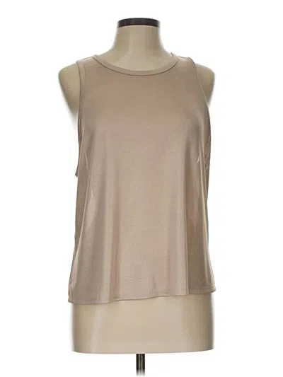 Pre-owned Porridge Sleeveless T-shirt In Tan
