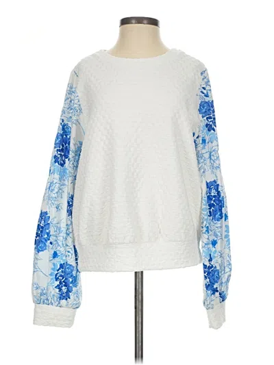 Pre-owned Porridge Sweatshirt In White